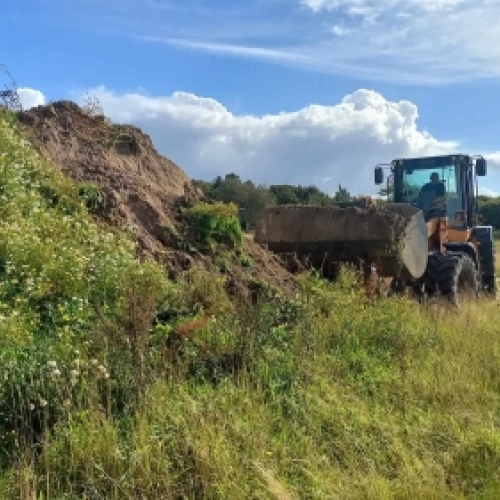 Fjernelse og bortkørsel af overskudsjord fra byggeplads