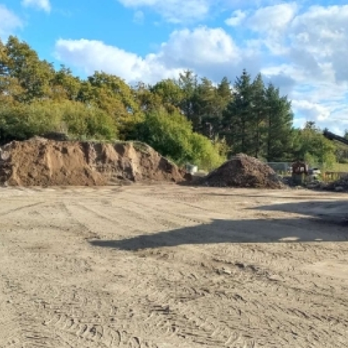 Jordmodtagelse af overskudsjord i Nordjylland med opbevaring af jordbunker