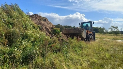 Fjernelse og bortkørsel af overskudsjord fra byggeplads